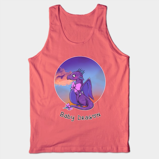 Sunset Baby Dragon Tank Top by TreatYourLittle